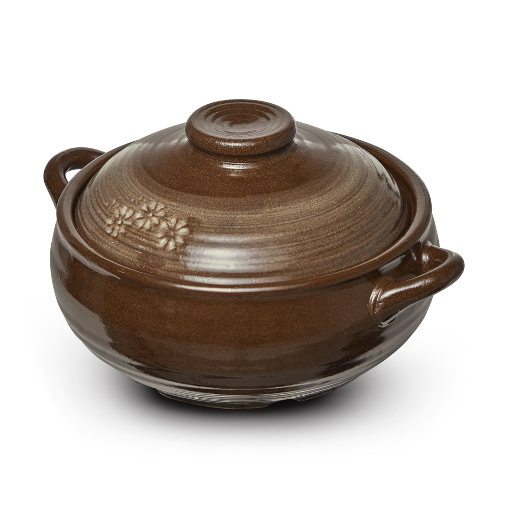 Ttukbaegi Pot With Lid 뚝배기 Korean Pot Ramen Pot Stone Japanese Stonewear Crazy Clay Pots Soup Dolsot Ollas De Barro Para Cocinar La Chamba Bean Pot"(Large 34oz)